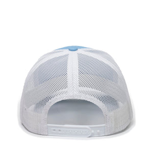 One Size Light Blue/White Outdoor Cap OC771 