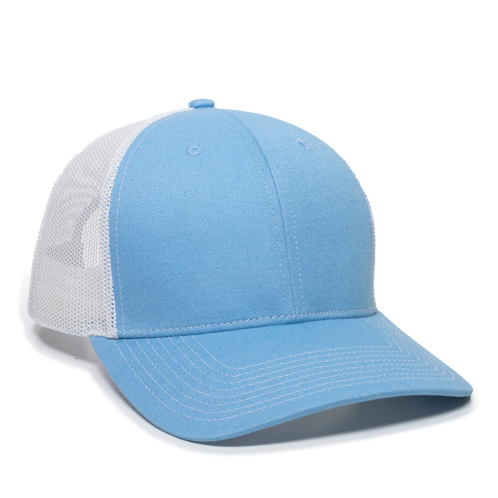One Size Light Blue/White Outdoor Cap OC771 