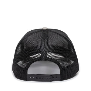 One Size Light Grey/Black Outdoor Cap OC771 