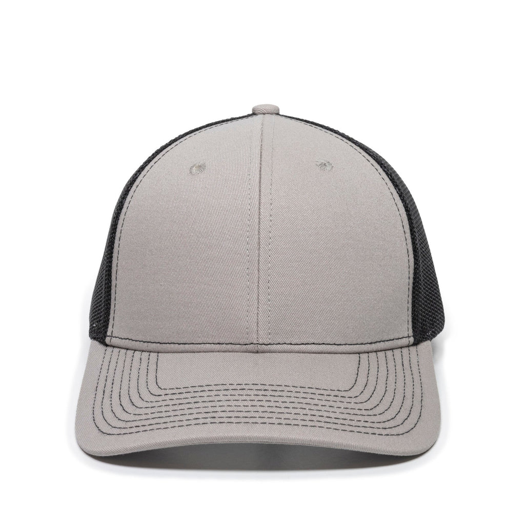One Size Light Grey/Black Outdoor Cap OC771 