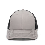 One Size Light Grey/Black Outdoor Cap OC771 