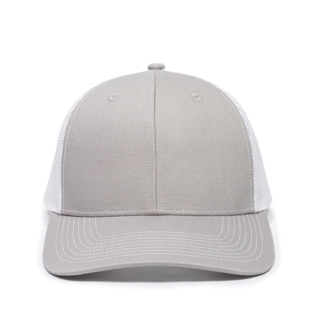 One Size Light Grey/White Outdoor Cap OC771 
