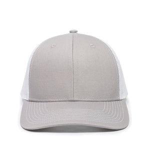 One Size Light Grey/White Outdoor Cap OC771 
