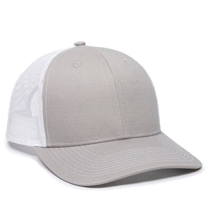 One Size Light Grey/White Outdoor Cap OC771 