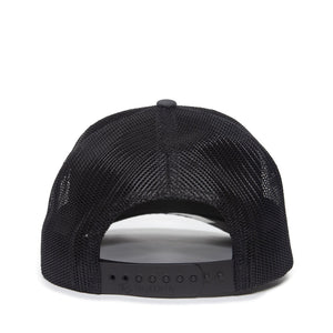 One Size LN Heathered Charcoal/Black Outdoor Cap OC771 