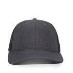 One Size LN Heathered Charcoal/Black Outdoor Cap OC771