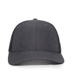 One Size LN Heathered Charcoal/Black Outdoor Cap OC771 