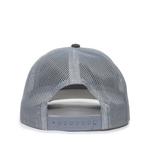 One Size LN Heathered Charcoal/Grey Outdoor Cap OC771 