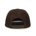 One Size LN Heathered Charcoal/White/Khaki Outdoor Cap OC771 