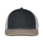 One Size LN Heathered Charcoal/White/Khaki Outdoor Cap OC771 