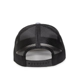 One Size LN Heathered Grey/Black Outdoor Cap OC771 