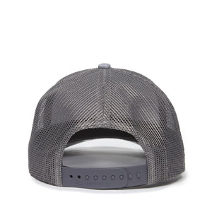 One Size LN Heathered Grey/Charcoal Outdoor Cap OC771 