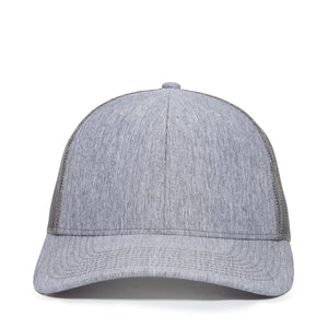 One Size LN Heathered Grey/Charcoal Outdoor Cap OC771 