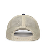 One Size LN Heathered Navy/Khaki Outdoor Cap OC771 
