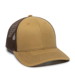One Size Old Gold/Brown Outdoor Cap OC771
