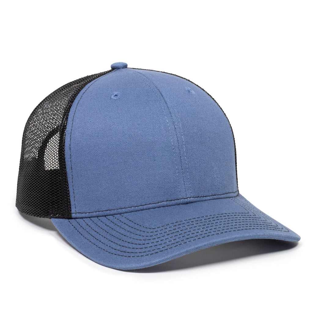 One Size Slate/Black Outdoor Cap OC771 