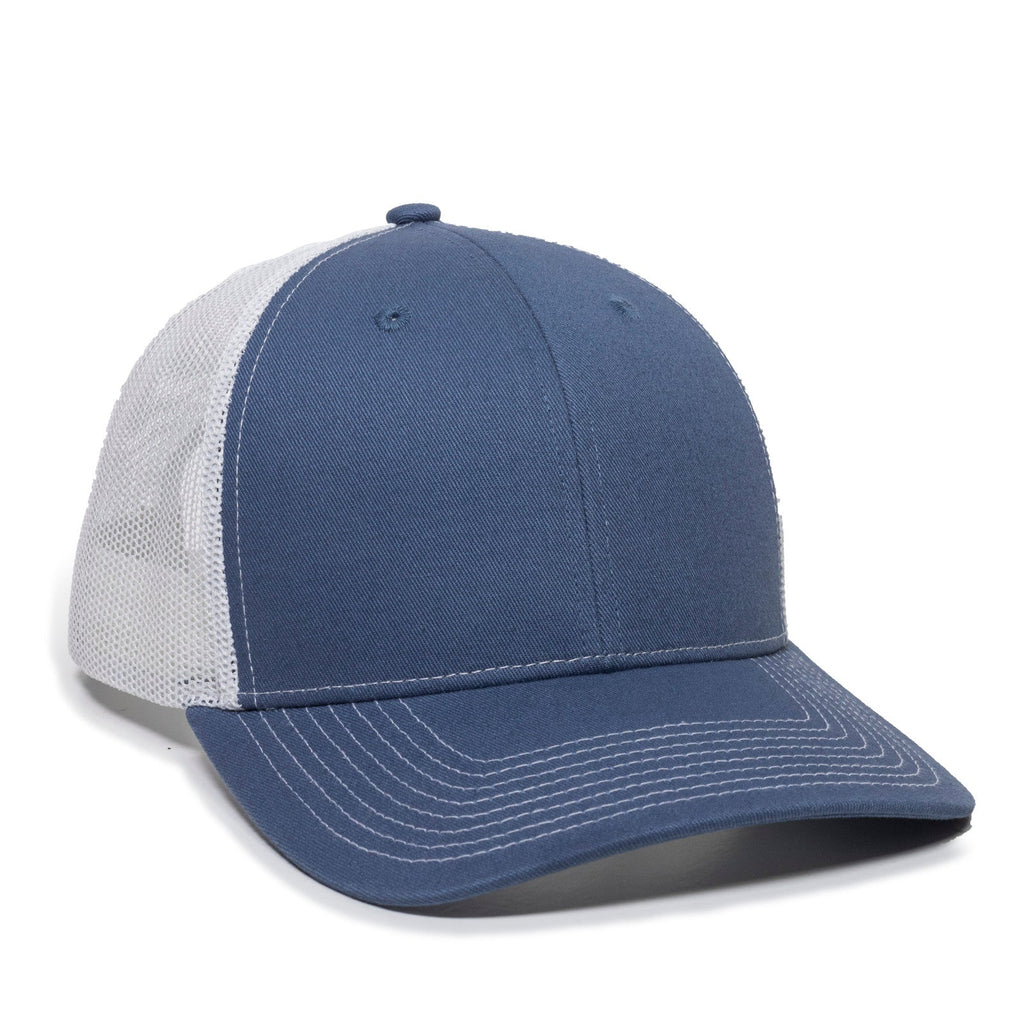 One Size Slate/White Outdoor Cap OC771 