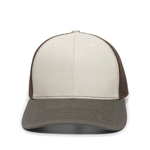 One Size Stone/Brown/Olive Outdoor Cap OC771 
