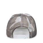 One Size White/Grey Generic Camo Outdoor Cap OC771 