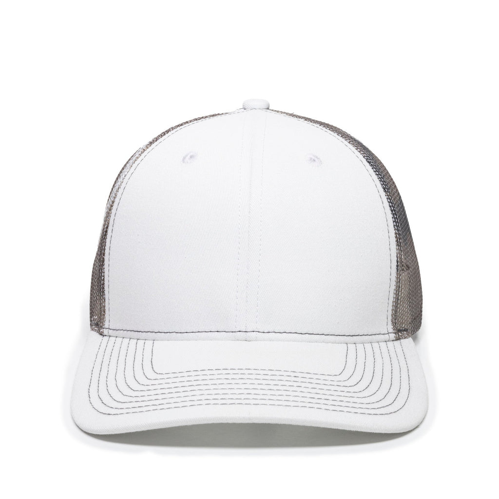 One Size White/Grey Generic Camo Outdoor Cap OC771 