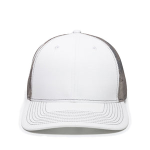 One Size White/Grey Generic Camo Outdoor Cap OC771 