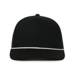 One Size Black/Black/White Outdoor Cap OC771C 