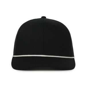 One Size Black/Black/White Outdoor Cap OC771C 