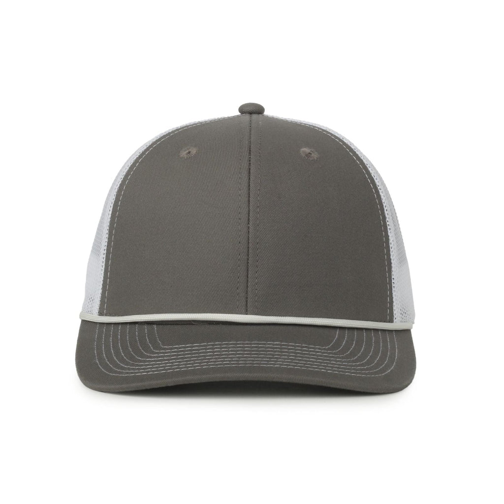 One Size Charcoal/White/White Outdoor Cap OC771C 