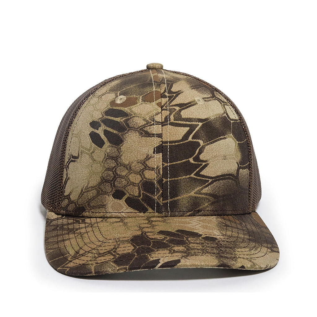 One Size Kryptek® Highlander®/Brown Outdoor Cap OC771CAMO 