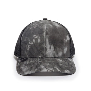 One Size Kryptek® Raid™/Black Outdoor Cap OC771CAMO 