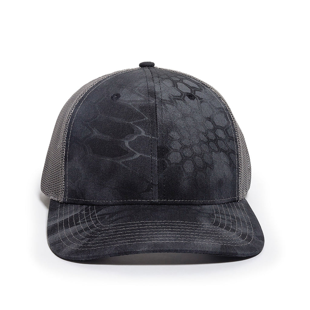 One Size Kryptek® Typhon™/Charcoal Outdoor Cap OC771CAMO 