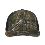 X-Large Mossy Oak® Country DNA®/Black Outdoor Cap OC771CAMO