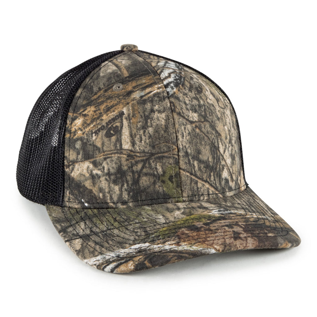 One Size Mossy Oak® Country DNA®/Black Outdoor Cap OC771CAMO 