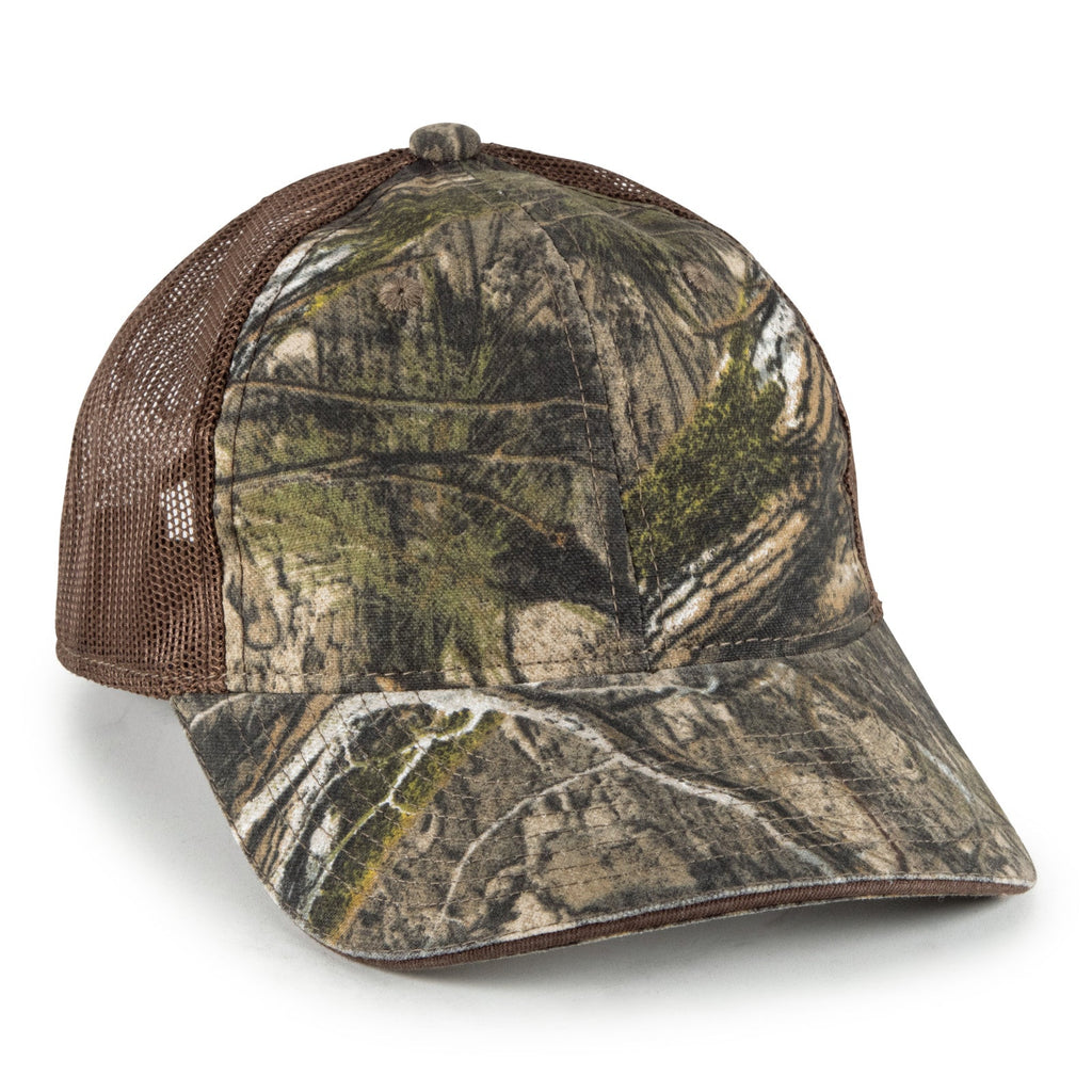 One Size Mossy Oak® Country DNA®/Brown Outdoor Cap OC771CAMO 