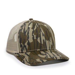 One Size Mossy Oak® Original Bottomland®/Tan Outdoor Cap OC771CAMO 