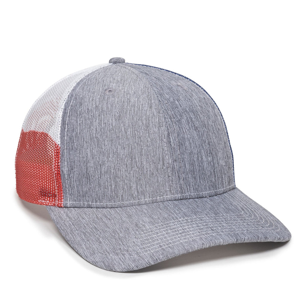 One Size LN Heathered Grey/TX Outdoor Cap OC771PM 