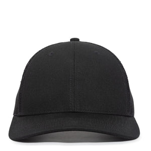 One Size Black/Black Outdoor Cap OC771V 