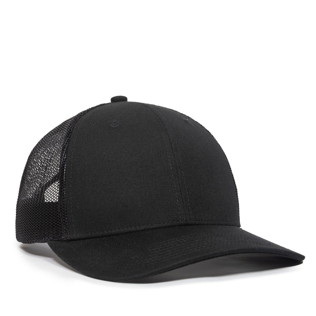 One Size Black/Black Outdoor Cap OC771V 