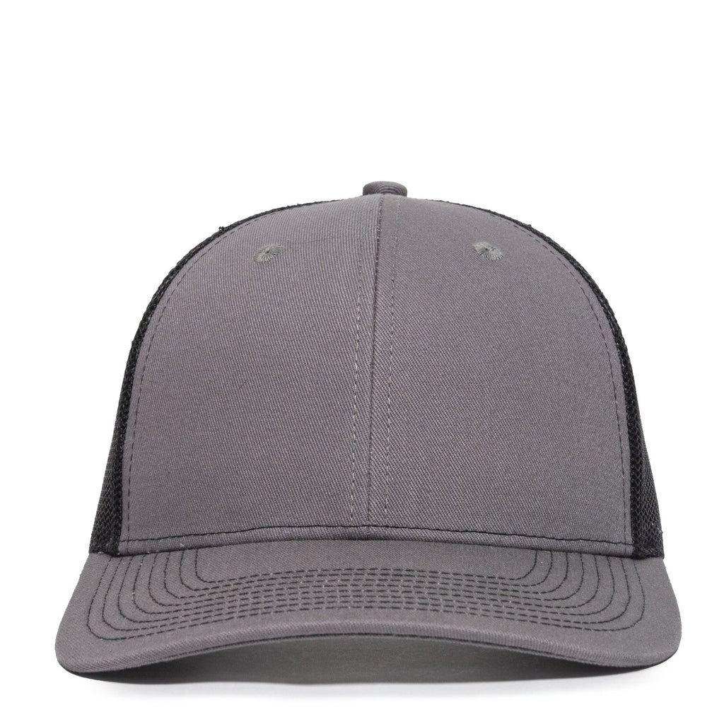 One Size Charcoal/Black Outdoor Cap OC771V 