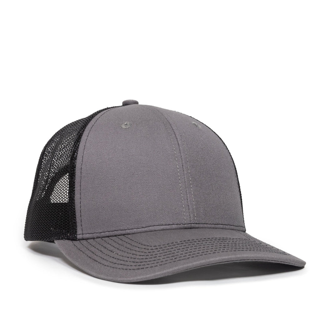 One Size Charcoal/Black Outdoor Cap OC771V 