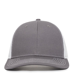 One Size Charcoal/White Outdoor Cap OC771V 