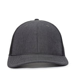 One Size LN Heathered Charcoal/Black Outdoor Cap OC771V 