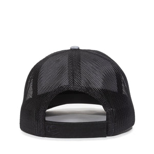One Size LN Heathered Grey/Black Outdoor Cap OC771V 