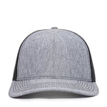 One Size LN Heathered Grey/Black Outdoor Cap OC771V