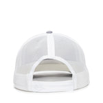 One Size LN Heathered Grey/White Outdoor Cap OC771V 