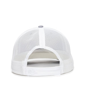 One Size LN Heathered Grey/White Outdoor Cap OC771V 