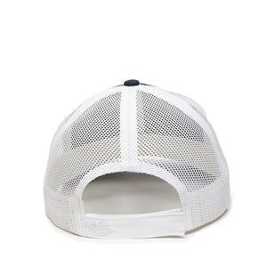 One Size Navy/White Outdoor Cap OC771V 