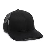 One Size Black/Black Outdoor Cap OC771 