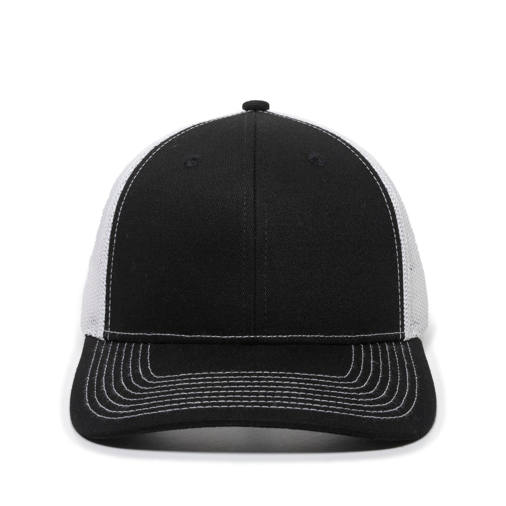 One Size Black/White Outdoor Cap OC771 