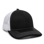 One Size Black/White Outdoor Cap OC771 
